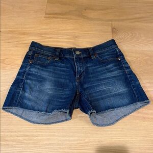 J. Crew Indigo Jean Shorts